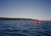 Kayaking in Lake Superior