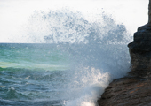 Waves Crashing, Lake Superior