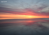 Lake Huron Sunrise Over Still Water